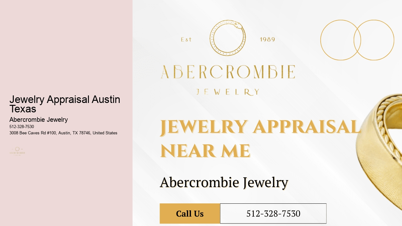 Jewelry Appraisal Austin Texas