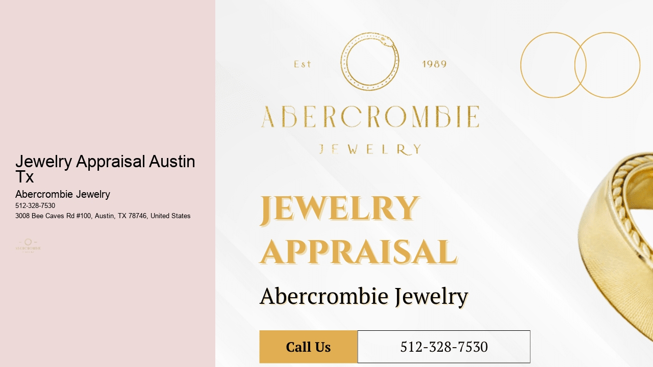 Jewelry Appraisal Austin Tx
