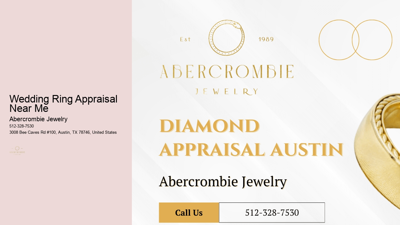 Wedding Ring Appraisal Near Me